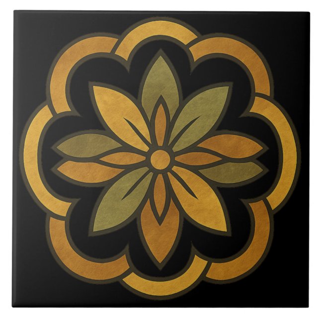 Decoração Floral Elegante (Frente)