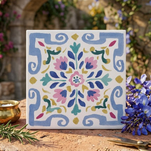 Decoração Floral Simétrica Pastel