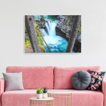 Decoração inicial de fotos em cascata