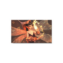 Decoração Mágica de Parede com Ilustração de Fada 