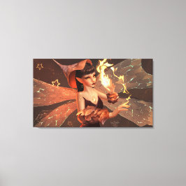 Decoração Mágica de Parede com Ilustração de Fada 