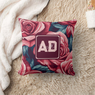 Decoração Moderna de Casa Almofada Família Rosa