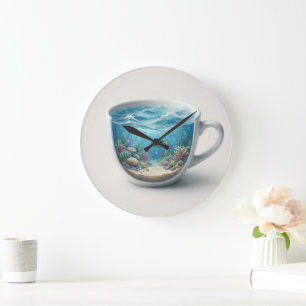 Decoração moderna para design de relógio de parede