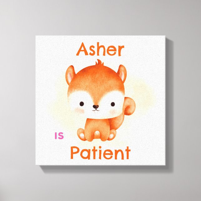 Decoração Personalizada de Afirmação para Crianças (Frente)