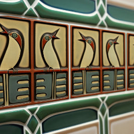 Decoração Simétrica da Arte Nouveau Nouveau