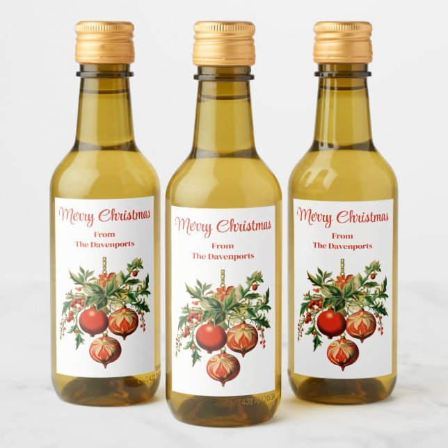 Decorações da Árvore de Natal Legal (Garrafas)