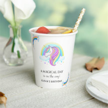 Decorações de Festa de aniversário Unicórn