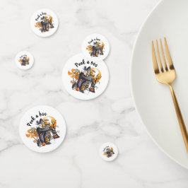 Decorações de Halloween para um Chá de fraldas de