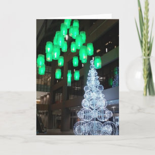 "Decorações de Natal do IDS Center" Cartão de Nata