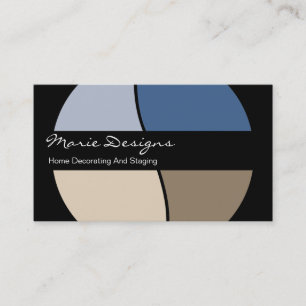 Decorando cartões de visitas