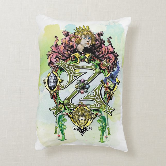 DECORATIVA ALMOFADA CLÁSSICA DO PERSONAGEM DE OZ (Verso(Vertical))