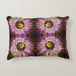 Decorativa almofada com imagem de flor