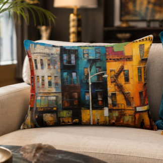 Decorativa Almofada de Acabamento Harlem Renaissance 16x12
