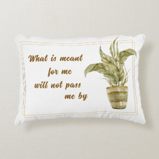 Decorativa Almofada de Acen­to Feita para Mim