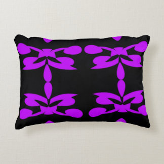 Decorativa Almofada de Acento Roxo