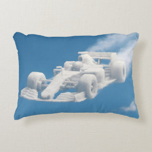 Decorativa Almofada de acento de arte surrealista de F1 nuvem