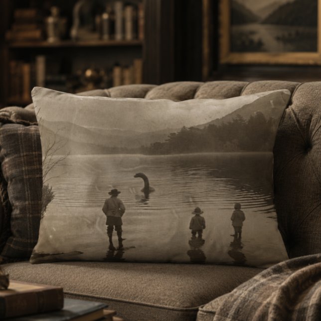 Decorativa Almofada de Acento Loch Ness 16x12 (Loch Ness 16x12 Accent Pillow)