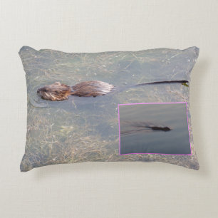 Decorativa Almofada de Acento Muskrat