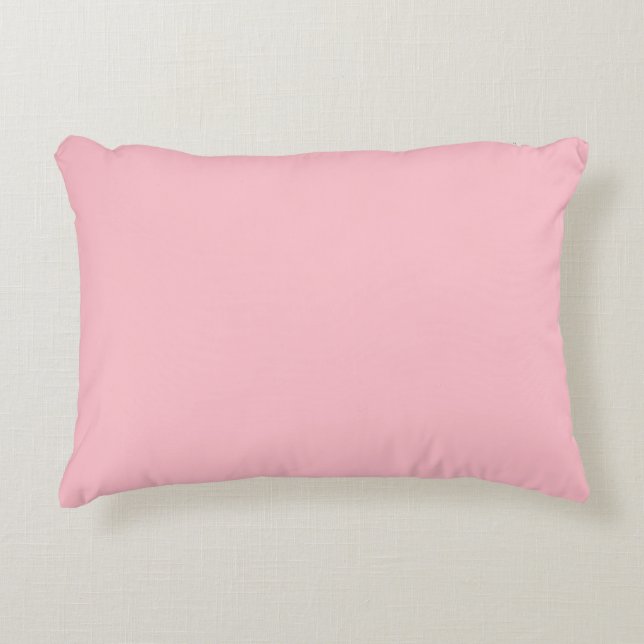 Decorativa Almofada de Acento Rosa (Frente)