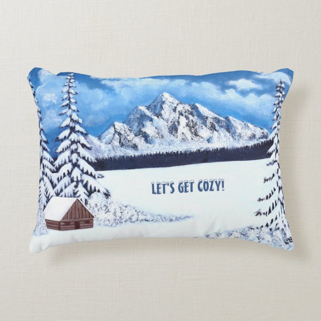 Decorativa Almofada de Acento Winter Wonder (Frente)