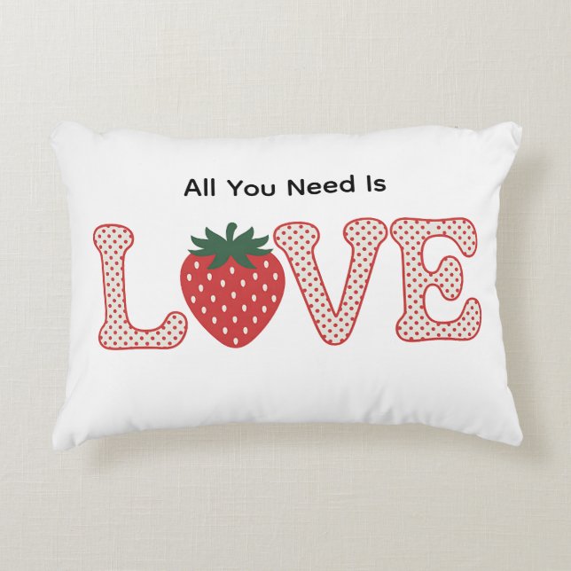 Decorativa Almofada de Amor  (Frente)