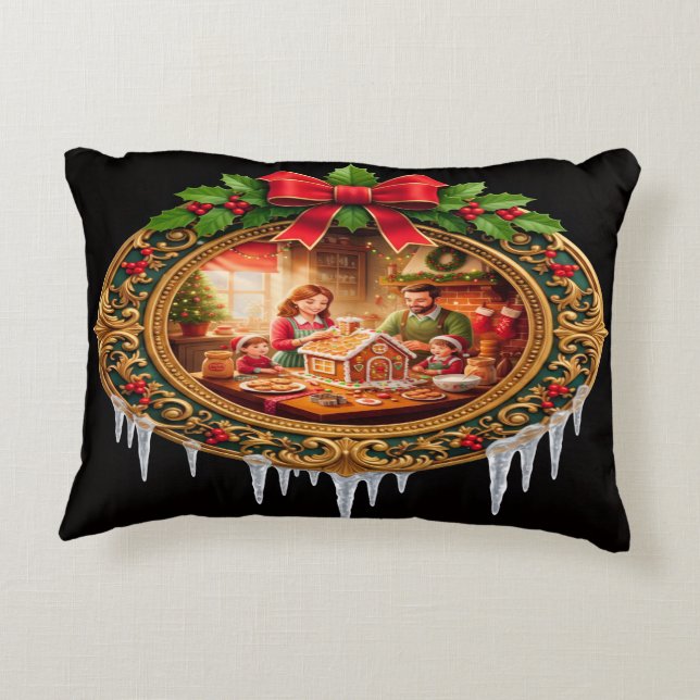 Decorativa Almofada de Natal (Verso)