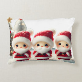 Decorativa Almofada de Natal Alegre e Brilhante