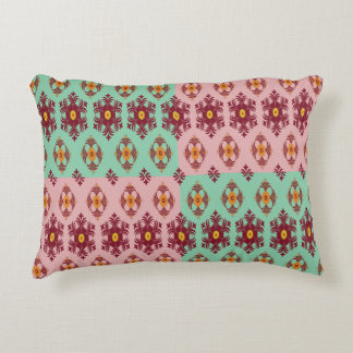 Decorativa Almofada Geométrica de Remendo – Moderno Roxo C