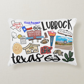 DECORATIVA ALMOFADA LUBBOCK TEXAS