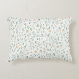 Decorativa Almofada Personalizada de Prado Botânico Cottageco