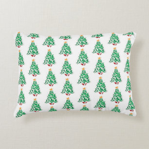 DECORATIVA ÁRVORES DE NATAL LEGAIS ALMOFADA