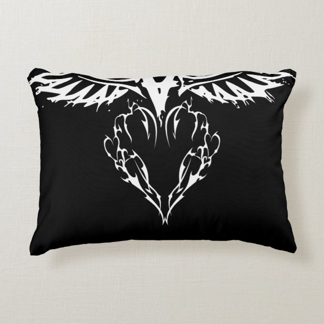 Decorativa Asas de almofada de amor (Frente)