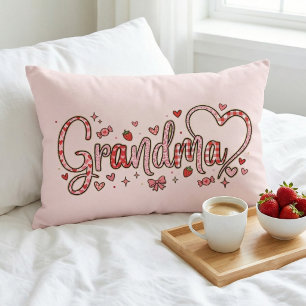 Decorativa Cute caprichoso e quente Almofada de Acento da Vov