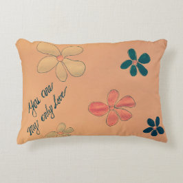 Decorativa minha almofada do amor único