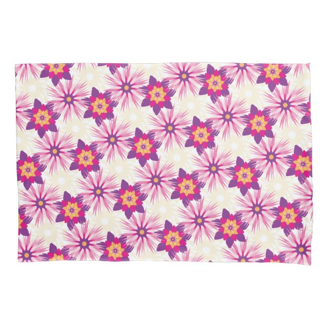 Decorative Floral pattern Pink Purple Astra Modern (Frente)