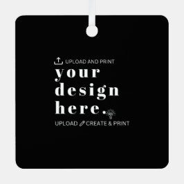 Decore Seu Design Enviar Metal Quadrado