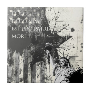 Decorum Est Pro Patria Mori Arte Patriótica Liberd