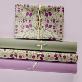 Decoupage de Aquarela de Berries de Verão