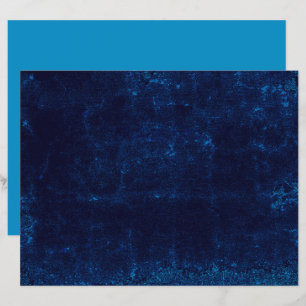 Decoupagem Grunge Azul Escuro Vintage Textura