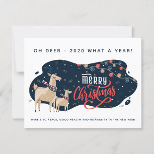 Deer 2020 que ano! Feriados de Natal Engraçados