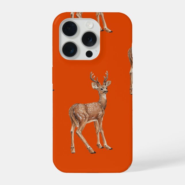 Deer em vermelho (Verso)