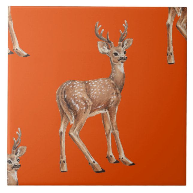 Deer em vermelho (Frente)