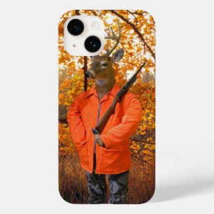 Deer Hunter In Woods