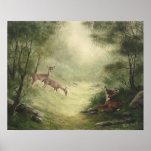 Deer Poster