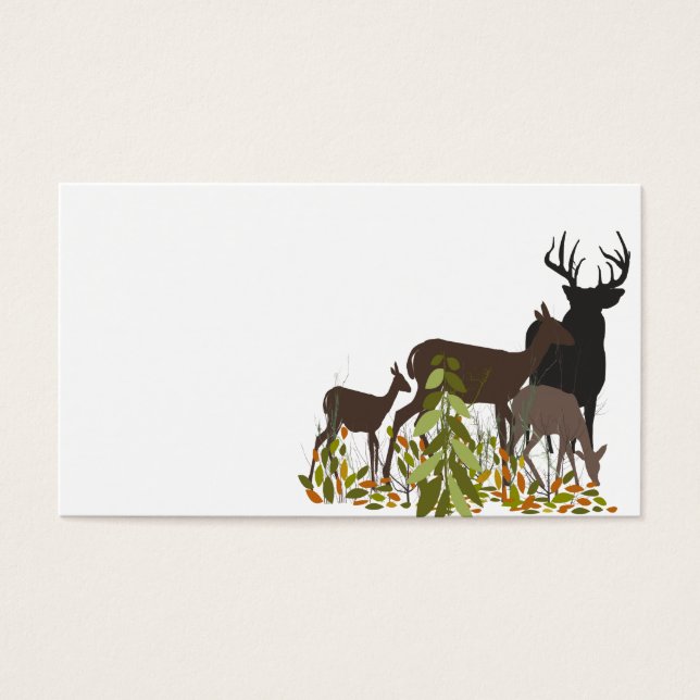 Deers in Wood. Natal (Frente)