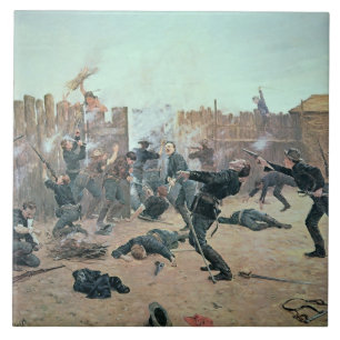 Defendendo o forte: Os indianos atacam uma