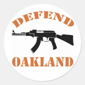Defender o adesivo Oakland