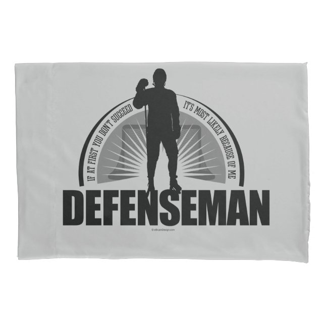 Defenseman de Hóquei no Gelo (Frente)
