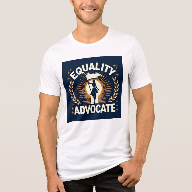 Defensor da Igualdade | Bold Social Justice Art (Frente)