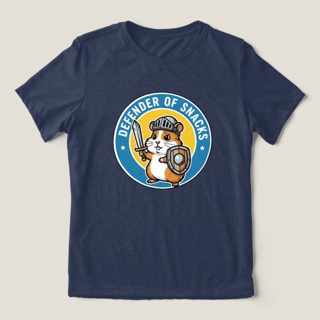Defensor do Hamster de Lanches (Design frontal)